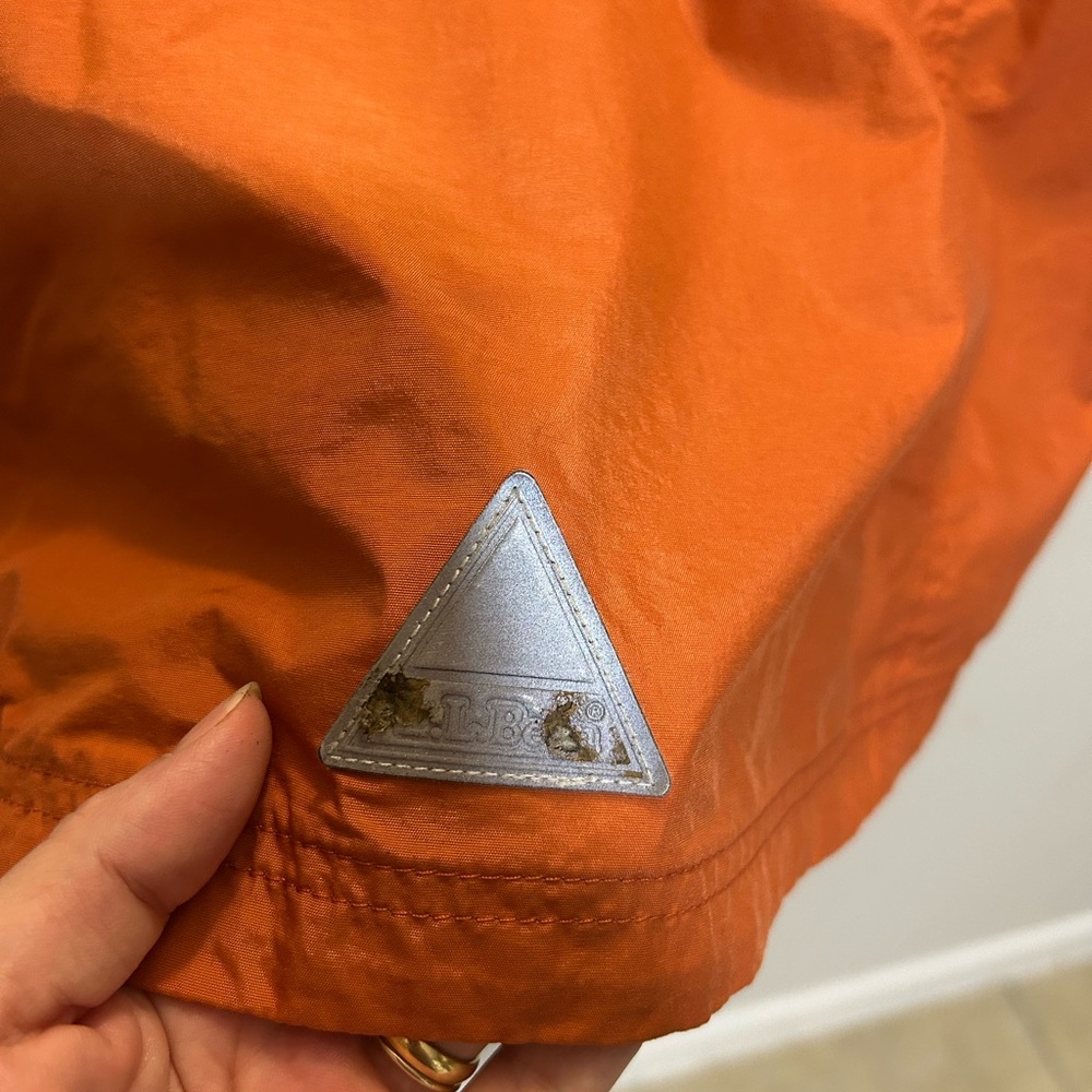 L.L. Bean Kids Orange Jacket 0212 B-1 - Picture 7 of 8